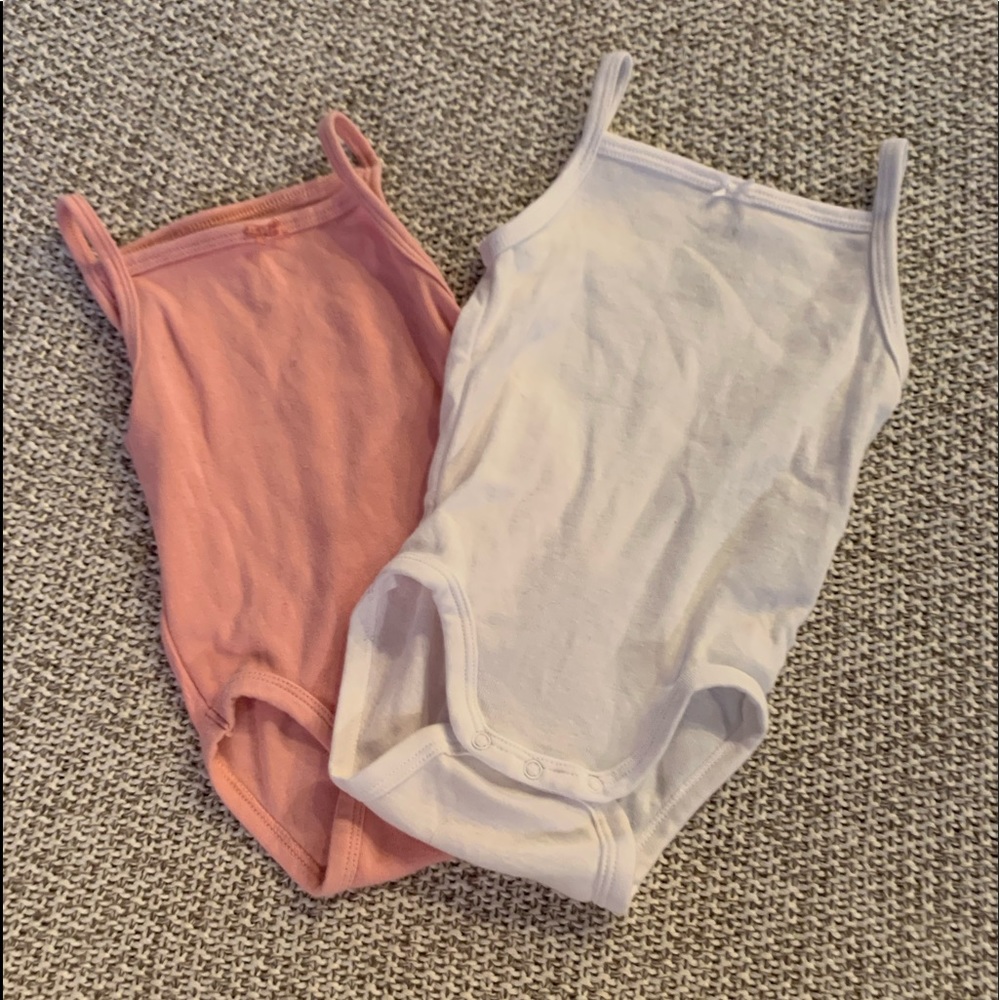 Baby Girl H&M Tank Top Onesies.